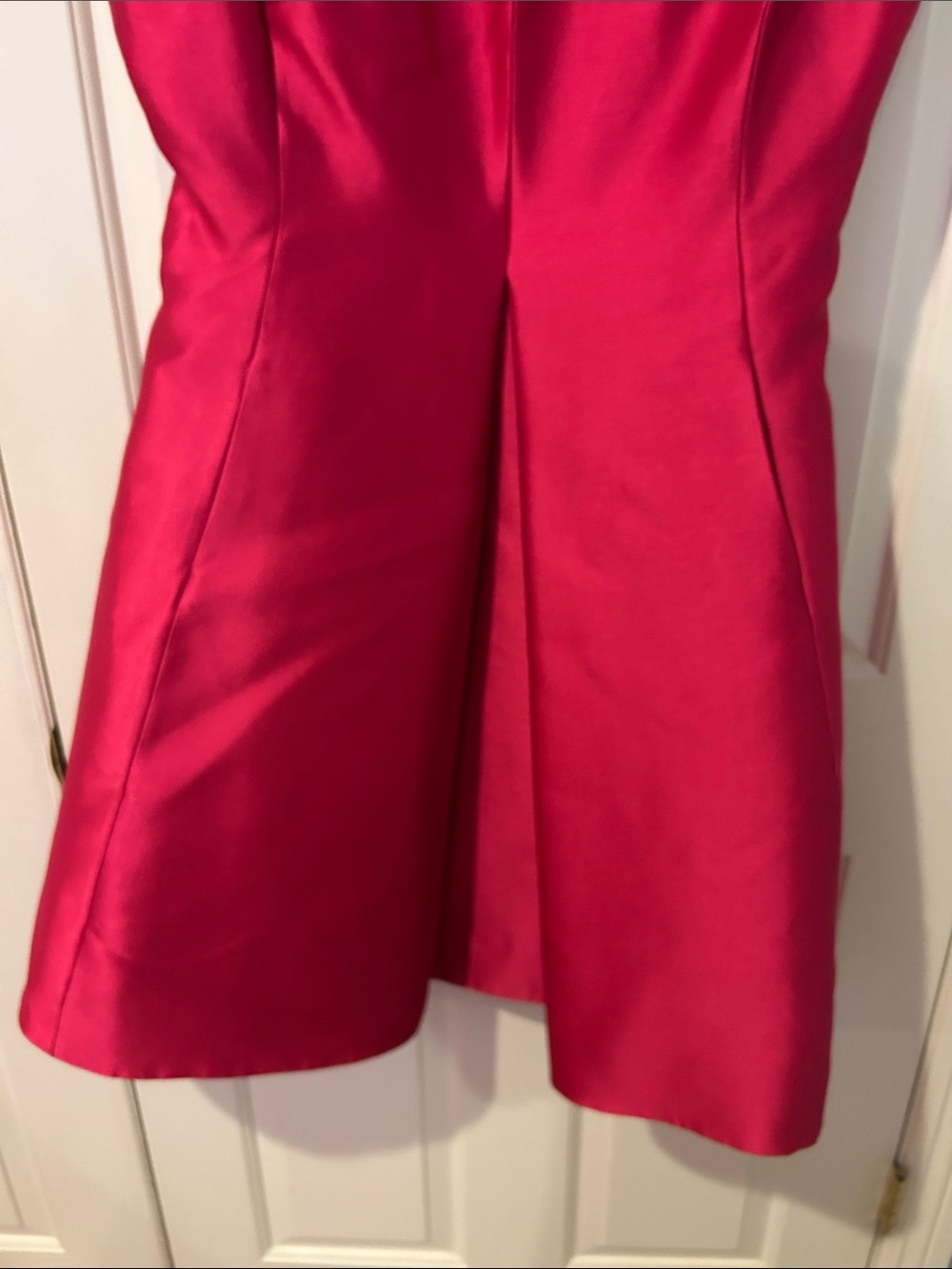 NWT kate spade Hot Pink Sleeveless Fit-and-Flare Dress - Picture 4 of 12